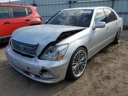 Salvage cars for sale at Harleyville, SC auction: 2006 Lexus LS 430