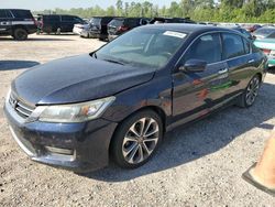 Salvage cars for sale from Copart Houston, TX: 2014 Honda Accord Sport