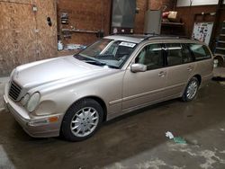 Salvage cars for sale from Copart Ebensburg, PA: 2002 Mercedes-Benz E 320