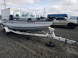Salvage boats for sale at Airway Heights, WA auction: 2007 Lund Boat With Trailer