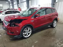 Salvage cars for sale at Ham Lake, MN auction: 2014 Ford Escape Titanium