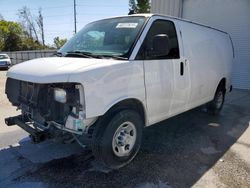 Chevrolet salvage cars for sale: 2017 Chevrolet Express G2500