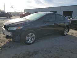 Salvage cars for sale from Copart Jacksonville, FL: 2013 Honda Civic LX