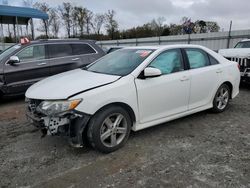 Salvage cars for sale from Copart Spartanburg, SC: 2013 Toyota Camry L