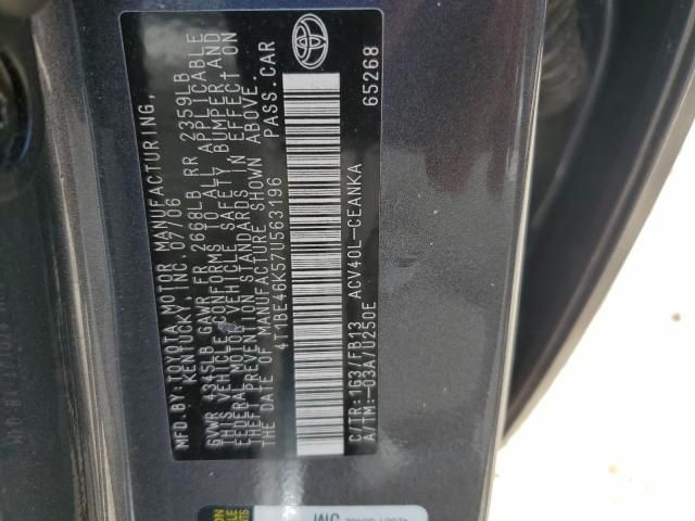 2007 Toyota Camry CE