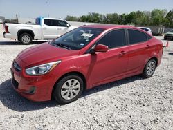 Salvage cars for sale at New Braunfels, TX auction: 2017 Hyundai Accent SE