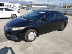 Salvage cars for sale at Sun Valley, CA auction: 2013 Honda Civic LX