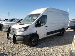 Salvage cars for sale from Copart New Braunfels, TX: 2019 Ford Transit T