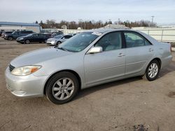 Salvage cars for sale at Pennsburg, PA auction: 2002 Toyota Camry LE