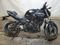 Salvage cars for sale from Copart Ebensburg, PA: 2020 Kawasaki ER650 K