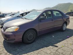 Toyota Corolla CE salvage cars for sale: 2006 Toyota Corolla CE