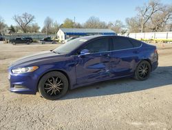 Salvage cars for sale from Copart Wichita, KS: 2015 Ford Fusion SE