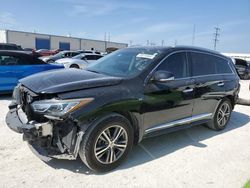 Salvage cars for sale from Copart Haslet, TX: 2017 Infiniti QX60