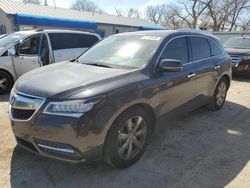 Acura mdx salvage cars for sale: 2016 Acura MDX Advance