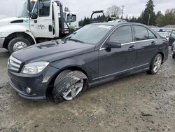 Mercedes-Benz C-Class salvage cars for sale: 2010 Mercedes-Benz C 300 4matic