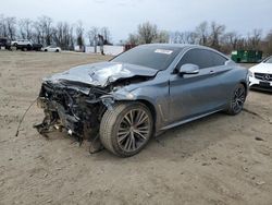 Salvage cars for sale at Baltimore, MD auction: 2018 Infiniti Q60 Luxe 300