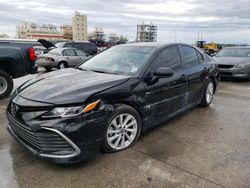 Salvage cars for sale from Copart New Orleans, LA: 2022 Toyota Camry LE