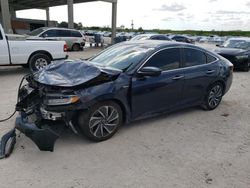 Honda Insight Touring salvage cars for sale: 2019 Honda Insight Touring