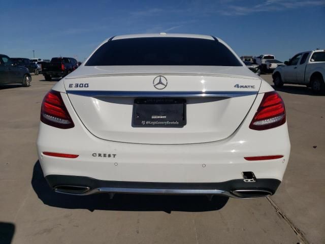 2017 Mercedes-Benz E 300 4matic