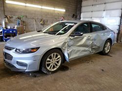 Salvage cars for sale from Copart Angola, NY: 2018 Chevrolet Malibu LT