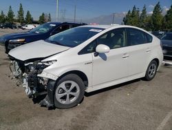 Vehiculos salvage en venta de Copart Rancho Cucamonga, CA: 2015 Toyota Prius