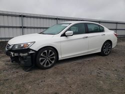 Salvage cars for sale at Fredericksburg, VA auction: 2015 Honda Accord Sport