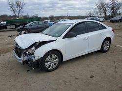 Chevrolet Cruze ls salvage cars for sale: 2014 Chevrolet Cruze LS