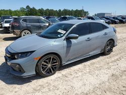 Salvage cars for sale at Houston, TX auction: 2021 Honda Civic Sport