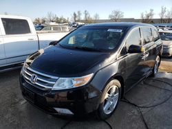 Salvage cars for sale from Copart Bridgeton, MO: 2012 Honda Odyssey Touring