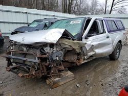 Salvage trucks for sale at Center Rutland, VT auction: 2004 Nissan Frontier King Cab XE V6