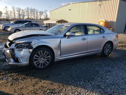 Salvage cars for sale at Spartanburg, SC auction: 2017 Lexus LS 460L