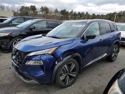 Nissan salvage cars for sale: 2021 Nissan Rogue SL