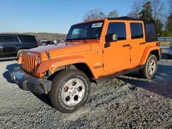 Salvage cars for sale from Copart Concord, NC: 2013 Jeep Wrangler Unlimited Sahara