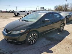 Honda salvage cars for sale: 2015 Honda Civic EXL