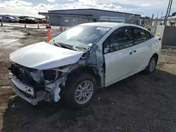 Salvage cars for sale at auction: 2017 Toyota Prius Prime