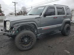 Salvage cars for sale at New Britain, CT auction: 2012 Jeep Liberty Sport