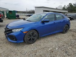 Salvage cars for sale from Copart Memphis, TN: 2018 Honda Civic EX