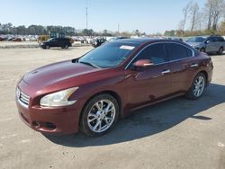 Nissan Maxima salvage cars for sale: 2012 Nissan Maxima S