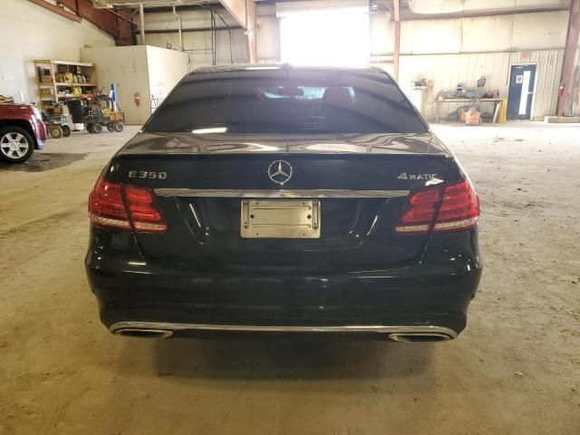 2014 Mercedes-Benz E 350 4matic