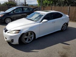 Lexus IS salvage cars for sale: 2013 Lexus IS 250