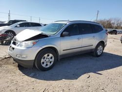 Salvage cars for sale at Oklahoma City, OK auction: 2012 Chevrolet Traverse LS