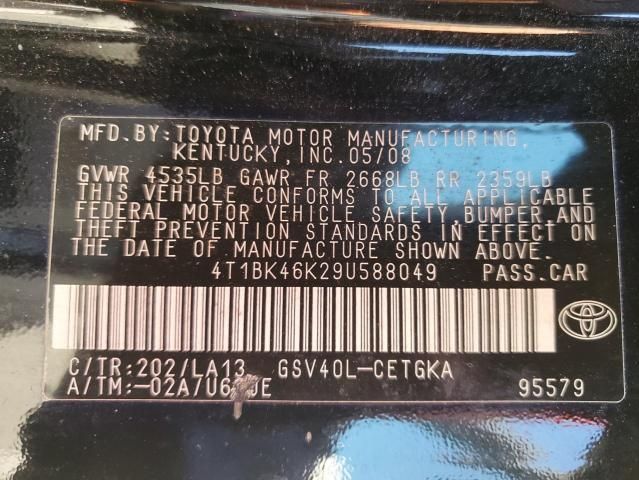 2009 Toyota Camry SE