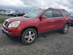 Salvage cars for sale at Eugene, OR auction: 2012 GMC Acadia SLT-1