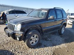 Salvage cars for sale from Copart Kansas City, KS: 2002 Jeep Liberty Limited