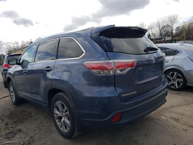 2015 Toyota Highlander XLE