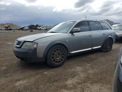 Audi Allroad salvage cars for sale: 2001 Audi Allroad