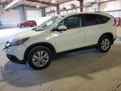 Salvage cars for sale at Eldridge, IA auction: 2013 Honda CR-V EX