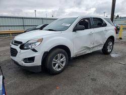 Salvage cars for sale from Copart Dyer, IN: 2017 Chevrolet Equinox LS