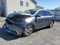 Salvage cars for sale from Copart York Haven, PA: 2018 Acura MDX Technology