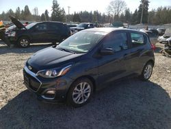 Salvage cars for sale at Graham, WA auction: 2021 Chevrolet Spark 1LT